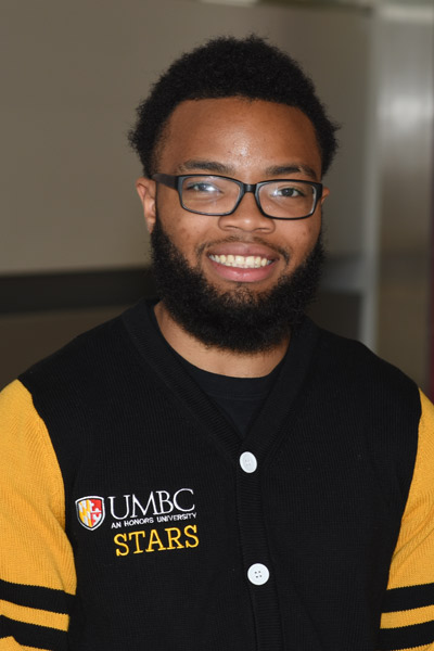 A three quarters portrait of a STARS undergraduate smiling